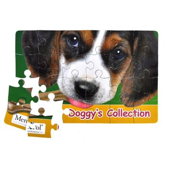 ***SPOTGOEDKOOP*** SCHATTIGE HONDEN PUZZEL 20 x 13 CM. (50st.)
