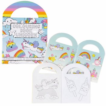 KLEINE - UNICORN - KLEURBOEKJES MET STICKERS (48st.)