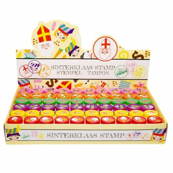 STEMPELS - SINTERKLAAS IN DISPLAY (60st.)