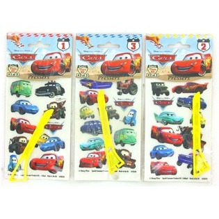 DISNEY CARS PRESSERS/STICKERS (24st.)