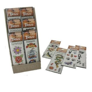 TATTOO STICKERS OP DISPLAY (72st.)