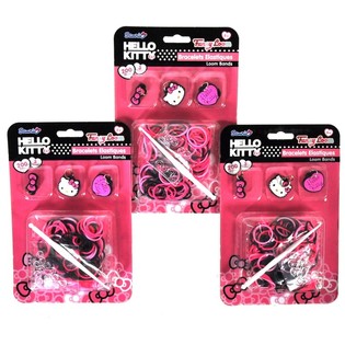 HELLO KITTY ARMBAND ELASTIEKJES MET BEDELTJES (12st.)