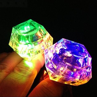 LICHTGEVENDE RINGEN IN DISPLAY (36st.)