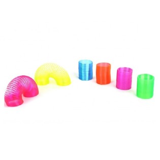 MINI NEON KLEUREN SPIRALEN Ø3.5 CM. (48st.)
