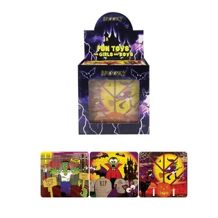 PUZZEL – HALLOWEEN, 13 x12 Cm. IN DISPLAY (108st.)