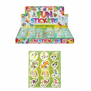 FUN STICKERS – MODEL: VOETBAL (120st.)