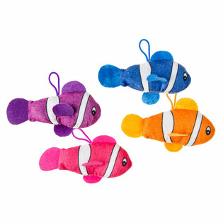 PLUCHE CLOWN VISSEN - 16 Cm.(24st.)