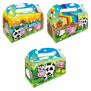 MENUBOX – BOERDERIJ – 22.5 x 9.5 x 18 Cm (12st.)