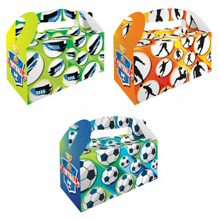 MENUBOX – VOETBAL – 22.5 x 9.5 x 18 Cm (12st.)