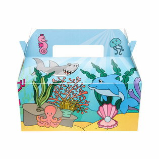 MENUBOX ZEE / OCEAAN - 22.5 x 12 x 9.5 Cm.(24st.)