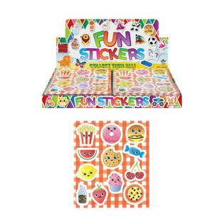 FUN STICKERS - MODEL: FOOD FACE’S (120st.)