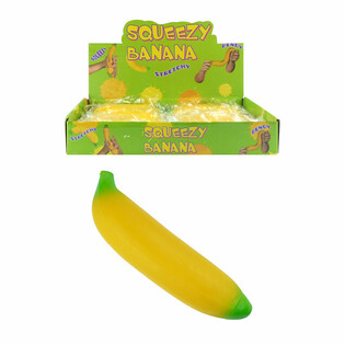 Squeeze Banaan - 18 cm (Display van 12 st.)
