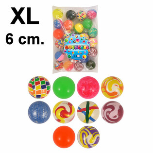 XL MIX STUITERBALLEN Ø6CM (25st.)