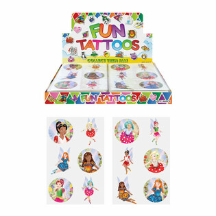 FUN TATTOOS - MODEL: FEE / FAIRY IN DISPLAY (96st.)