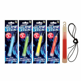 GLOW STICK BREAKLIGHT - 15CM. LANG MET KOORD - MIX KLEUREN IN DISPLAY (12st.)