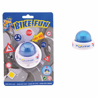 BIKE FUN - KINDERFIETS POLITIE SIRENE (6st.)