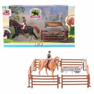 MY LOVELY HORSE - SPEELGOED PAARD MET MANEGE - IN GIFTBOX (1st.)