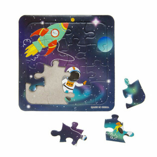 MIX RUIMTE / SPACE PUZZELS - 14 x 14 Cm. (50st.)