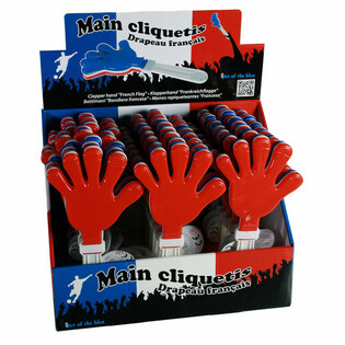 GROTE XL KLAPHANDJES - 27 CM - IN DISPLAY (24st.)