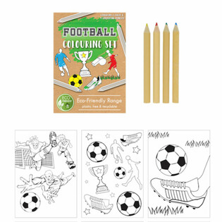 ECO FRIENDLY – VOETBAL TEKEN SET (25st.)
