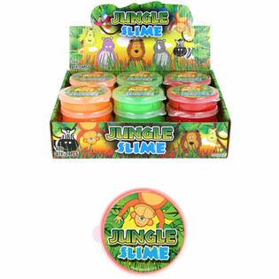 JUNGLE DIEREN SLIJM IN DISPLAY (24st.)