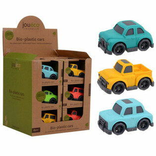 JOUECO - BIO-PLASTIC AUTO’S IN DISPLAY (18st.)
