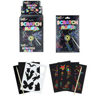 MAGIC SCRATCH CARDS IN DISPLAY (24st.)
