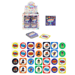 KLEINE MEMORY SPELLEN - MODEL: SUPER HERO - IN DISPLAY (64st.)