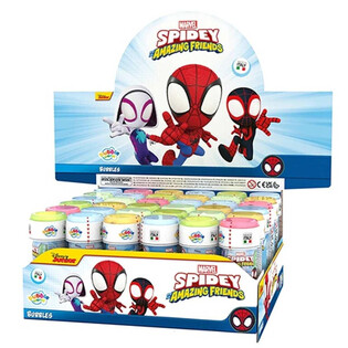 SPIDEY SPIDERMAN AMAZING FRIENDS BELLENBLAAS - 60ML - IN DISPLAY (36st.)