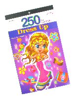 Art.nr: 41102 - STICKER BOEKJES MEISJES (12st)