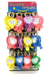 Art.nr: 2-42892 - DISPLAY MET SLEUTELHANGERS: FOTO HART (144st.)
