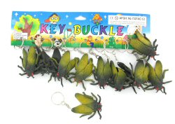 Art.nr: 44865 - SLEUTELHANGER VLIEGEN (12st.)