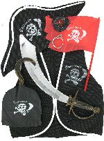 Art.nr: 45549 - PIRATEN VERKLEEDSET (2st.)