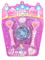 Art.nr: 45949 - PRINSESSEN SPRINGTOUW OP KAART (2st.)