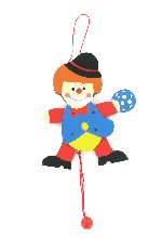 Art.nr: 50138 - JUMPING JACK - CLOWN MODEL 2 (6st.)