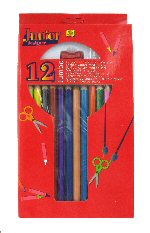 Art.nr: 50489 - JUMBO KLEURPOTLODEN (12st)