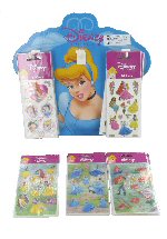 Art.nr: 59306 - MIX DISNEY STICKERS OP DISPLAY (72st.)