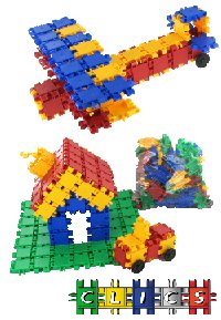 Art.nr: 59402 - CLICS BOUWSTENEN (111st)