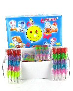 Art.nr: 63671 - REGENBOOG POTLOOD - MODEL HART (128st.)