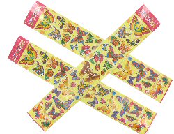 Art.nr: 64700 - STICKERVEL - VLINDERS (50st.)