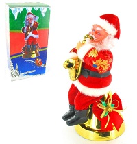 Art.nr: 91476 - KERSTMAN MET SAXOFOON (2st.)