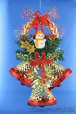 Art.nr: 92629 - GROTE DEURHANGER MODEL KERSTKLOKKEN (2st.)