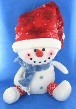 Art.nr: 94227 - GROTE LUXE/MODERNE ZITTENDE SNEEUWPOP
