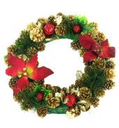 Art.nr: 94273 - PRACHTIGE KERST KRANS